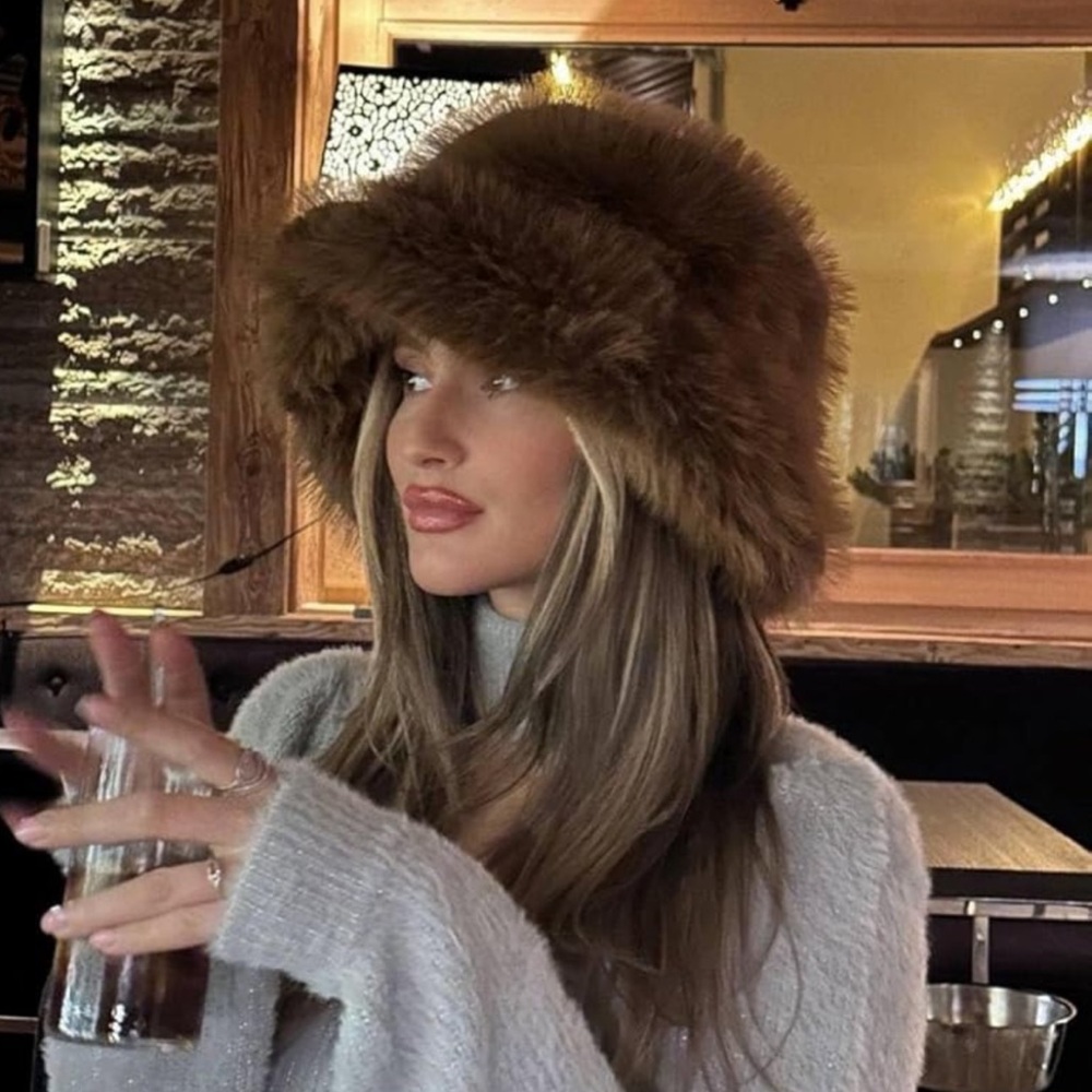 Most Fabulous Faux Fur Bucket Hat!